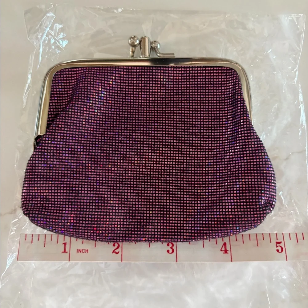 Purple Glitter Coin Purse - Picture 3 of 4